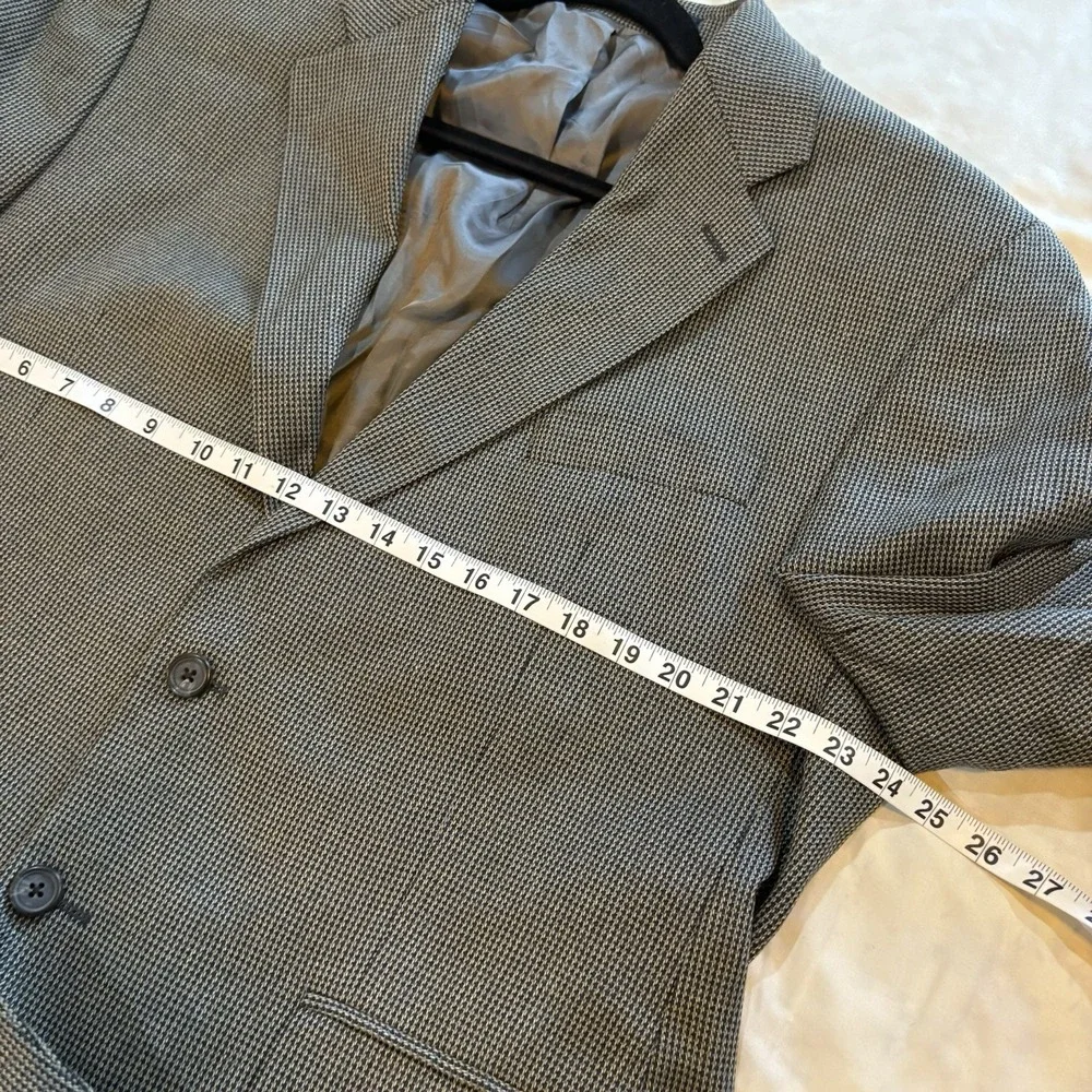 Chaps Ralph Lauren Wool‎ Silk Blend Sport Coat Mens 44R Blazer Suit Jacket